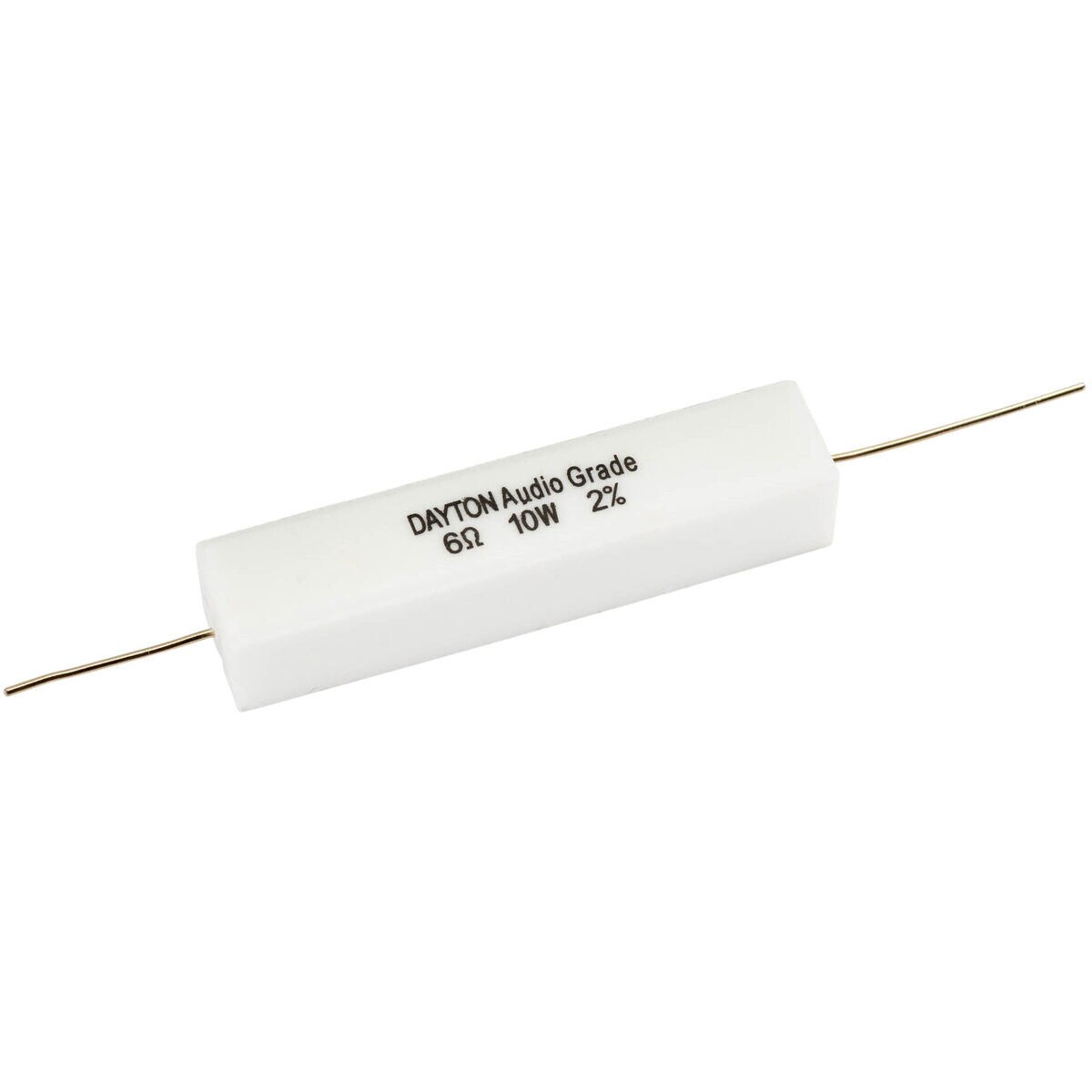 Dayton Audio DNR6.0 6 Ohm 10W Precision Audio Grade Resistor